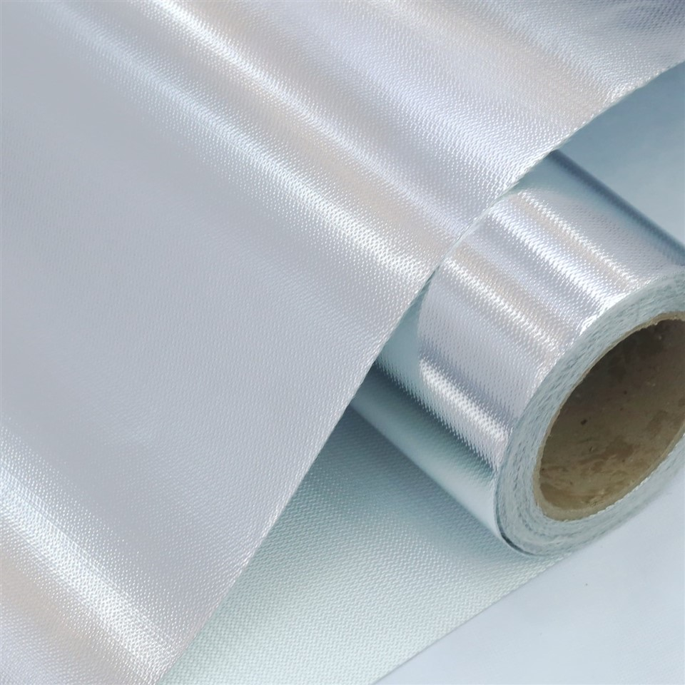 Fire Resistant Insulation Cloth With Aluminum Foil FA6480 high quality